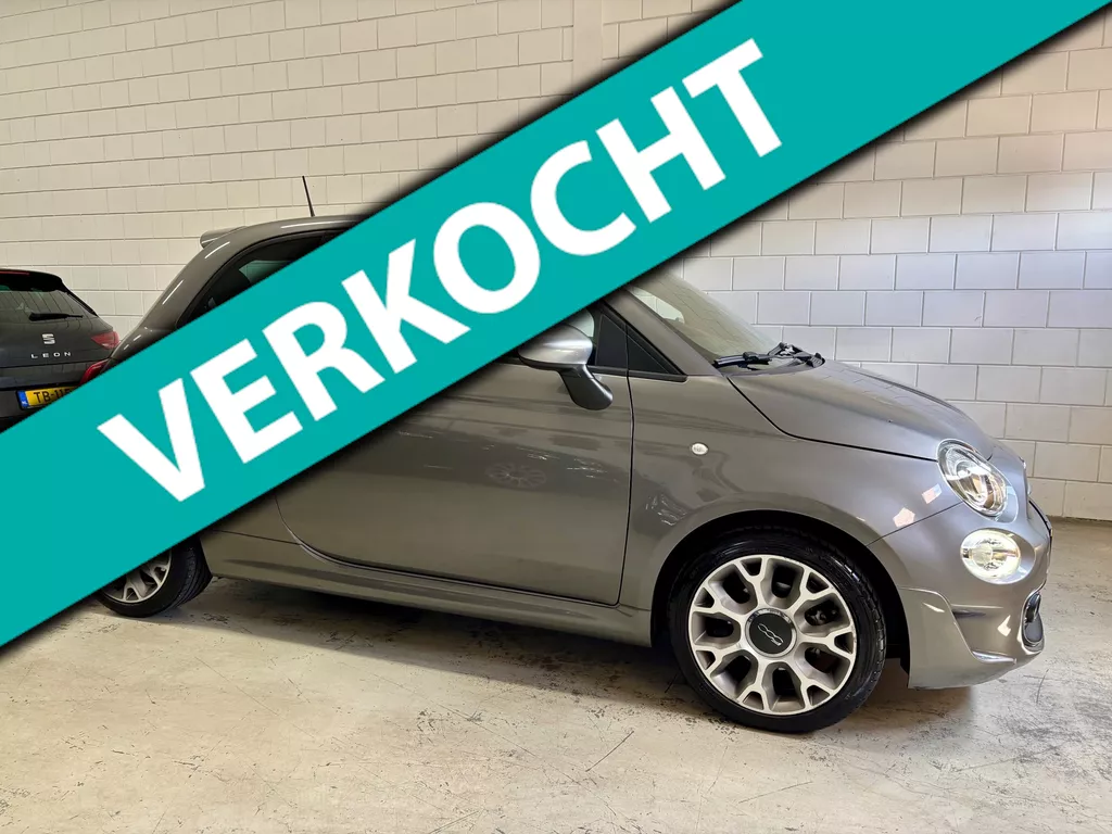 Fiat 500 1.0 Hybrid Rockstar Bj.20|Leer|Panodak|Pdc|Navi|Vol opties !!