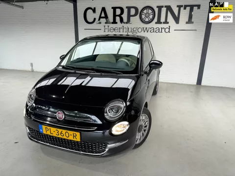 Fiat 500 0.9 TwinAir Turbo Lounge 2017 Pano Cruise Airco Weinig KM NAP Lm velgen