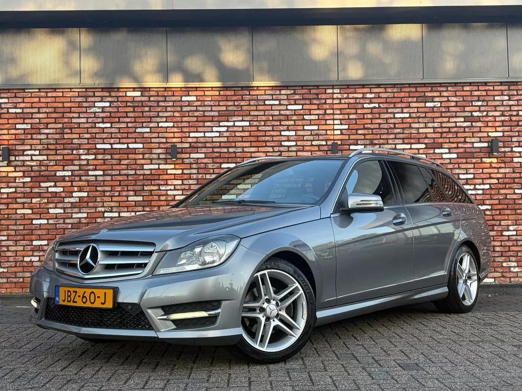 Mercedes-Benz C-klasse Estate 200 AMG Automaat Nav/Cruise Pdc Stoelverw Facelift Dealer-Onderhouden!