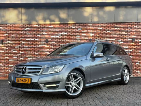Mercedes-Benz C-klasse Estate 200 AMG Automaat Nav/Cruise Pdc Stoelverw Facelift Dealer-Onderhouden!
