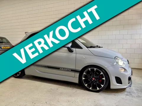 Fiat 500 1.4T-16V Abarth Bj.12|AKRA|175Pk|Schaalstoelen|Xenon|Uitmuntende staat!!