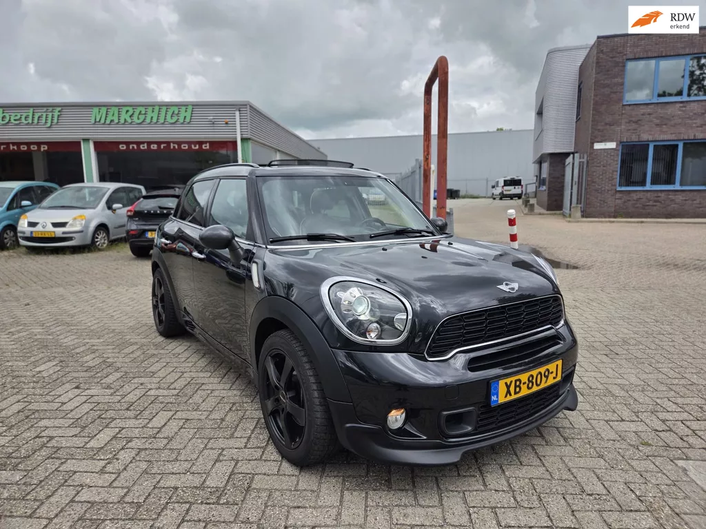 Mini Countryman 1.6 Cooper S ALL4 Chili|AUTOMAAT|PANODAK|LEDER|