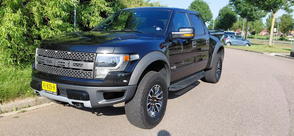 Ford F 150 RAPTOR 5 Persoons Crewcab 6.2 V8 457 PK LPG-G3 Schuifdak Leder