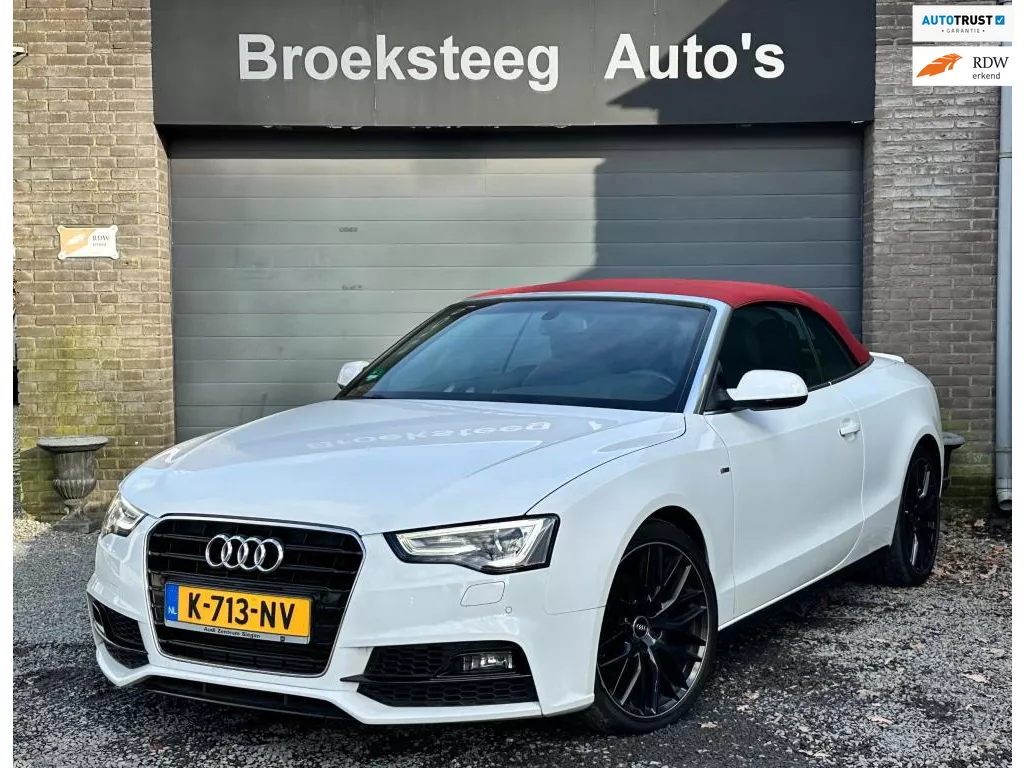 Audi A5 Cabriolet 1.8 TFSI Sport Edition Sline binnenbuiten/Boekjescompleet
