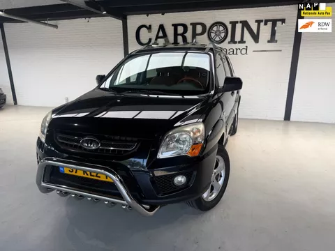 Kia Sportage 2.0 CVVT Fifteen2010 Schuifdak Bullbar Leer Cruise Clima Lm velgen NAP