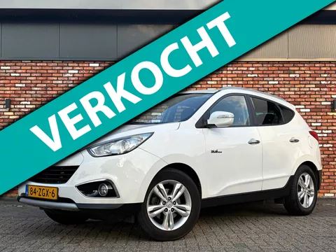 Hyundai Ix35 1.6i GDI Pro Cruise Stoelverw Leer Clima Hoogzitter Orig.NL Voll.Onderhouden!