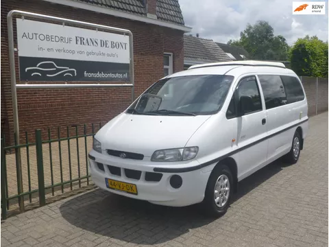 Hyundai H 200 2.5 TD Luxe lang camper automaat hefdak airco € 5250