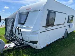 Dethleffs 3EN 530 Camper Nieuwstaat airco mover stapelbed alle opties