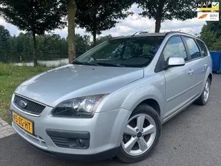 Ford Focus Wagon 1.8-16V Ambiente Flexifuel | Airco | Trekhaak | APK maart 2027