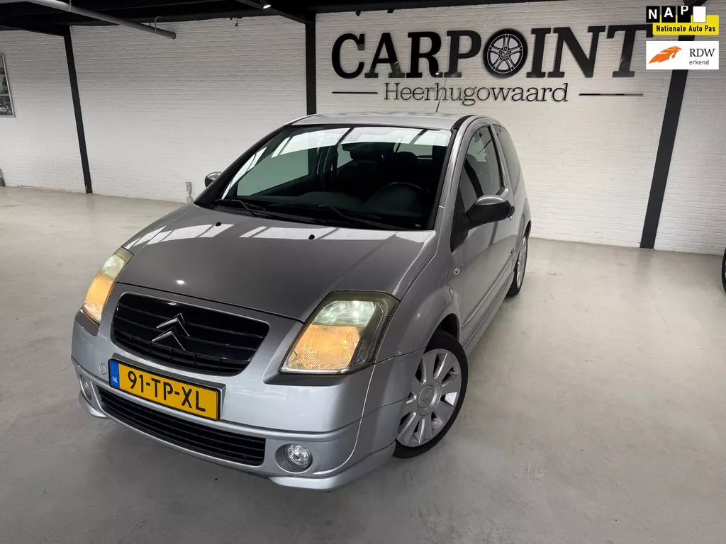 Citroen C2 1.6i-16V VTS 122PK Clima Lm velgen Apk juli 2027 Elek Pakket Goed onderhouden