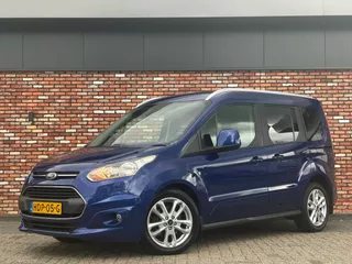 Ford Tourneo Connect 5-Pers 1.6 Titanium Automaat Trekhaak Stoelverw 2x SchuifDeur Voll.Onderhouden!