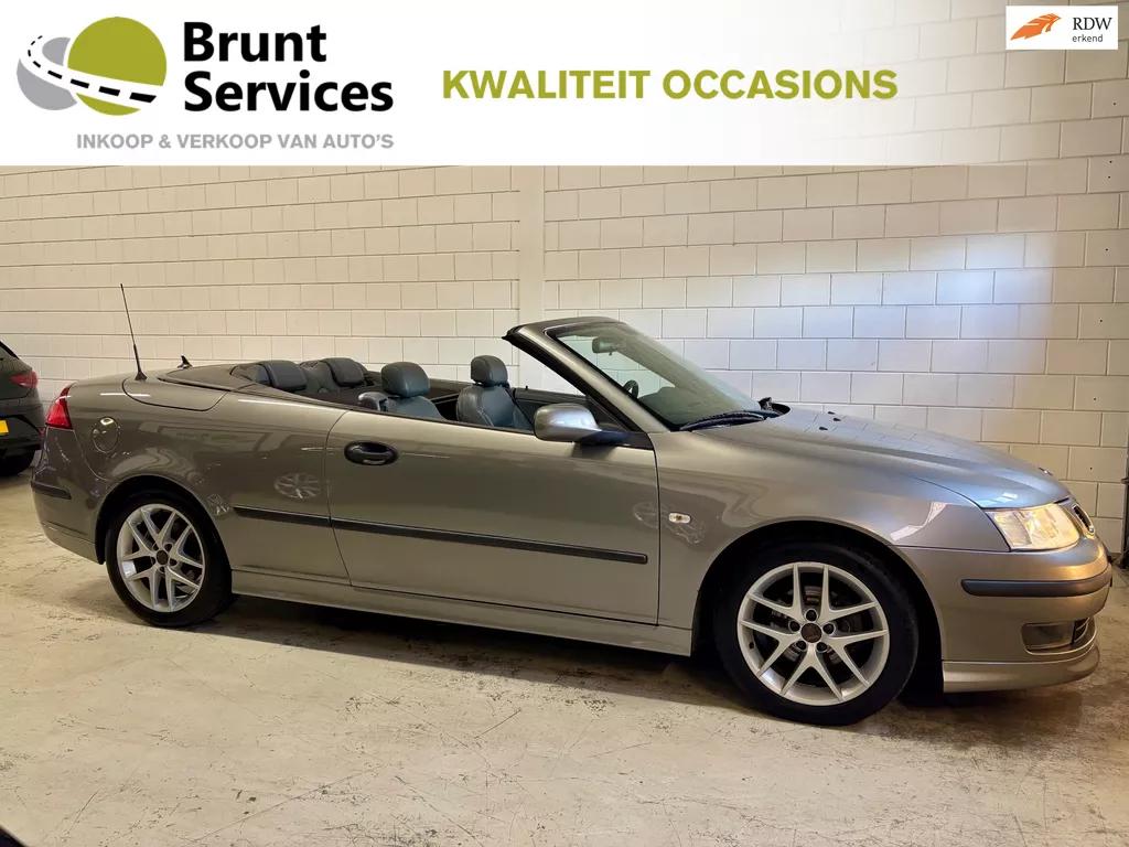 Saab 9-3 Cabrio 1.8t Vector Bj.04|150Pk|Leder|Clima|Goed onderhouden !!