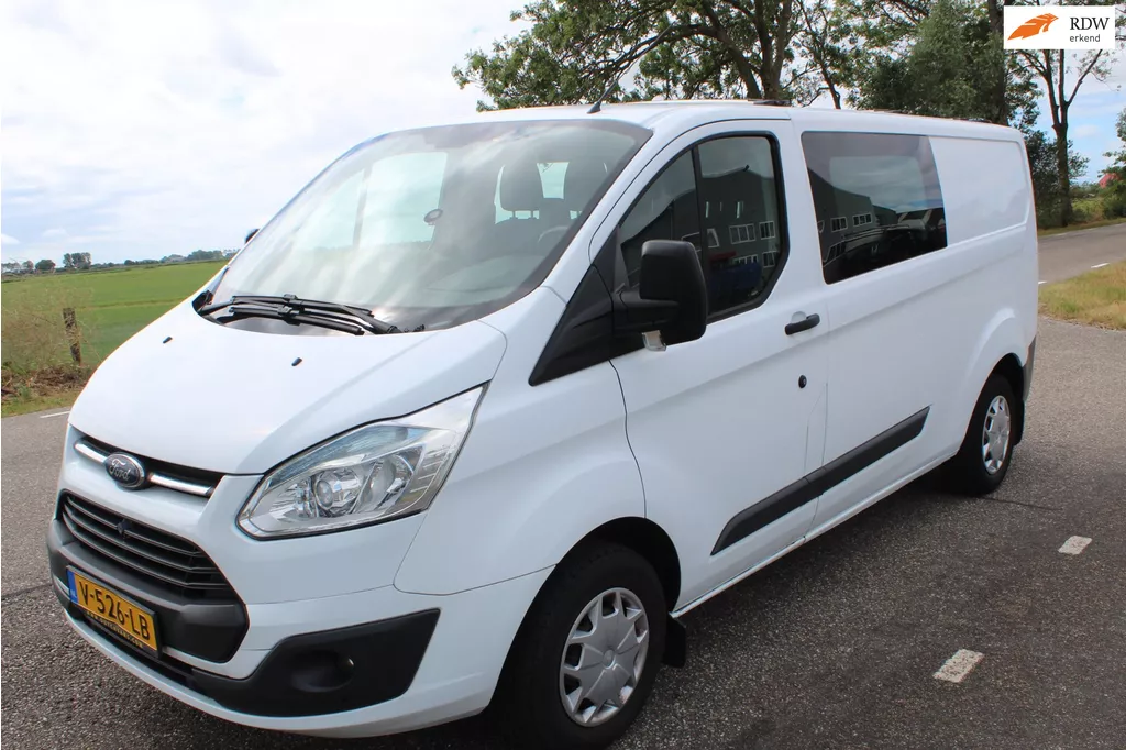 Ford Transit Custom 290 2.2 TDCI L2 // DUBBEL CAB //