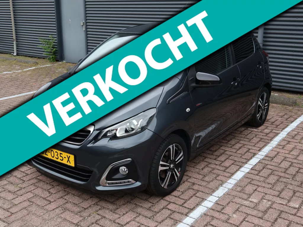 Peugeot 108 1.2 Puretech GT-Line Adapt Cruise Keyless Camera 2e eigenaar NAP Airco APK Garantie