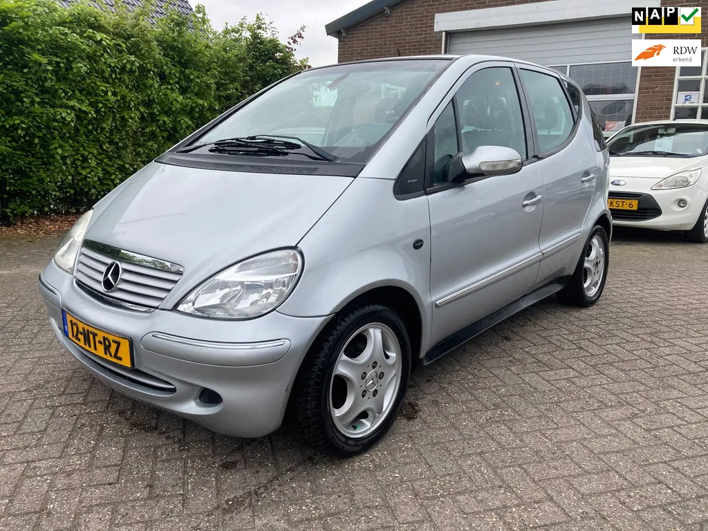Mercedes-Benz A-klasse 140 Avantgarde Airco, Cruise, half leer/stog bj 2004 APK TOT 05=2027