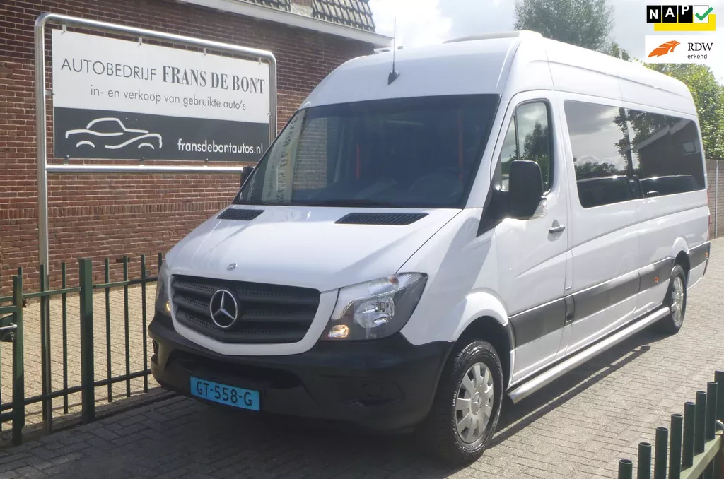 Mercedes-Benz Sprinter 313 2.2 BlueTEC 432 HD 9 persoons maxi dak airco € 8950 ex btw