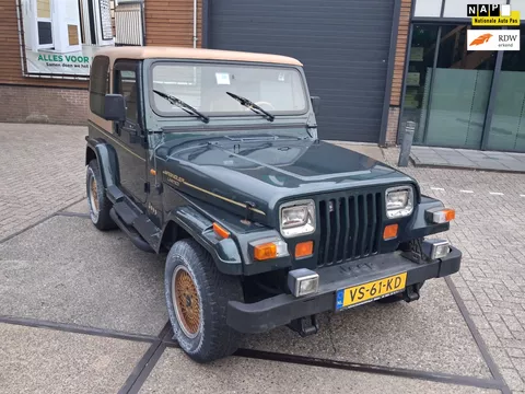Jeep Wrangler 4.0i Wagon ((( bouwjaar 1992.)))niuewe apk