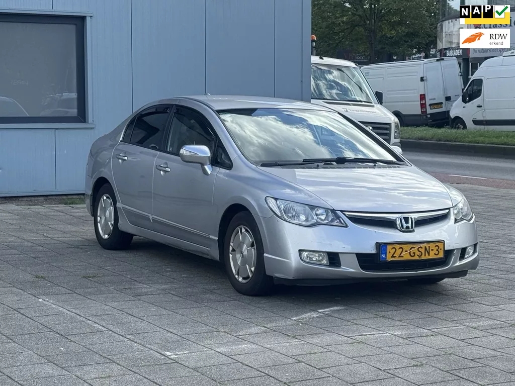 Honda Civic 1.3 Hybrid/LPG/AUTOMAAT/1eigenaar/nieuweapk