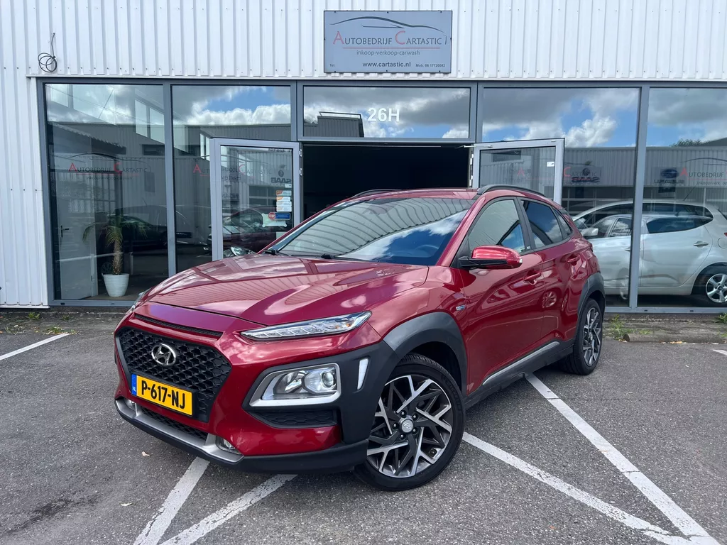 Hyundai Kona 1.6 GDI HEV Fashion KEYLESS | HuD | DODE HOEK | CAMERA | LANE ASIST | NAV | CARPLAY | DEALER ONDERHOUDEN | APK