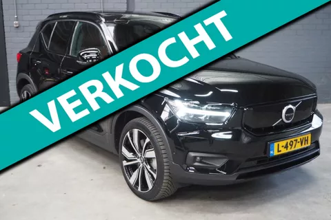 Volvo XC40 Recharge Twin Pro -Schuifdak-cognac leder
