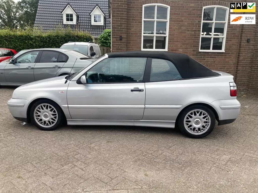 Volkswagen Golf Cabriolet 1.8 Highline Bj 1998, Leer APK TOT 06-2026, inruil is mogelijk