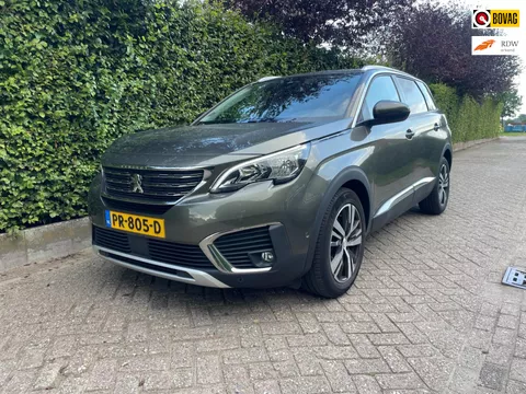 Peugeot 5008 1.2 PureTech Allure-Camera-7 Pers-NL auto-18"-1/2 leer-