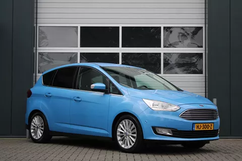 Ford C-Max 1.5 Titanium 150pk Clima/Cruise/Camera/Keyless/Navi/Bluetooth/PDC/Dodehoek/ParkAssist/LED/17LM/Isofix/Dealeronderhouden