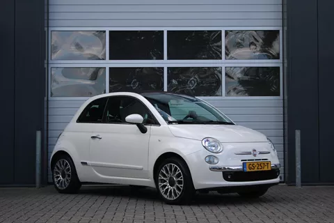 Fiat 500 C 1.2 Lounge Clima/Navi/Bluetooth/PDC/Blue&Me/Parelmoer/16"LM/RadioCD.AUX.USB/DistributieriemVervangen/APK:10-06-2026