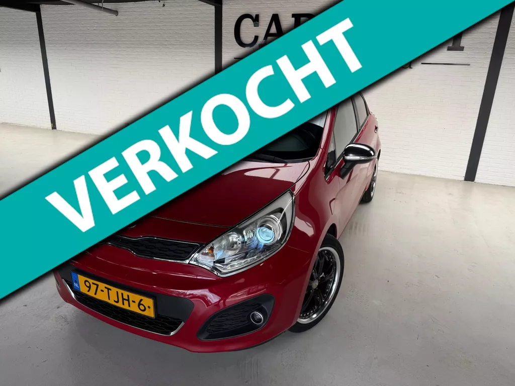 Kia Rio 1.2 CVVT Super Pack 2012 5 Deurs Keyles Navi Cruise Clima Xenon NAP Orig NL