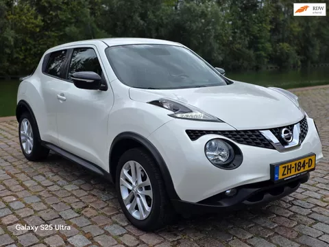 Nissan Juke 1.2 DIG-T S/S N-Connecta Zeer netjes 1e eigenaar dealer onderhouden navigatie trekhaak cruis control