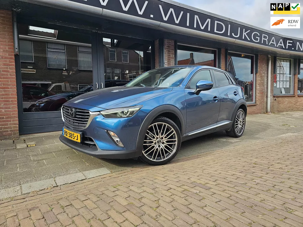 Mazda CX-3 2.0 SkyActiv-G 120 GT-M , leer , camera, 19 inch , vol optie,s !