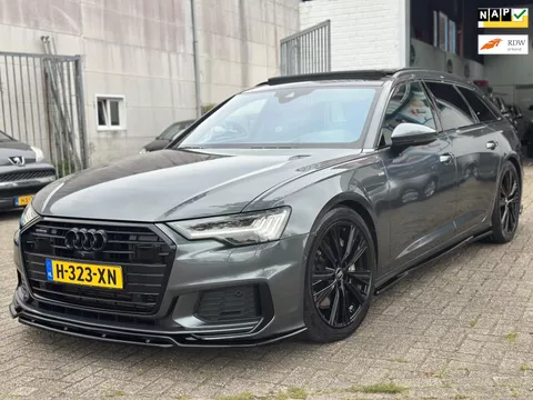 Audi A6 Avant 55 TFSI|Quattro|Design|ProLine|Plus|BomVoll|Luchtvering|Maxton|Matrix|Meedraainde Achterwiel|