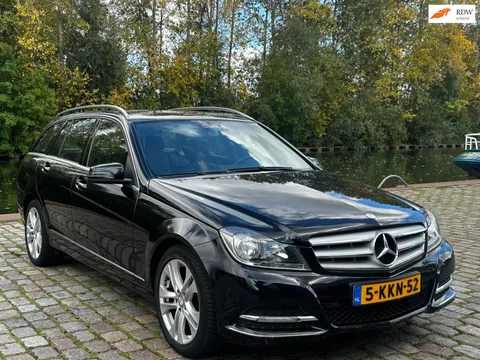 Mercedes-Benz C-klasse Estate 180 Business Class Avantgarde Automaat stoelverwarming zeer netjes parkeer sensor navigatie