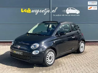 Fiat 500 C 1.2 Lounge Cabrio *zwarte kap *cruise *airco