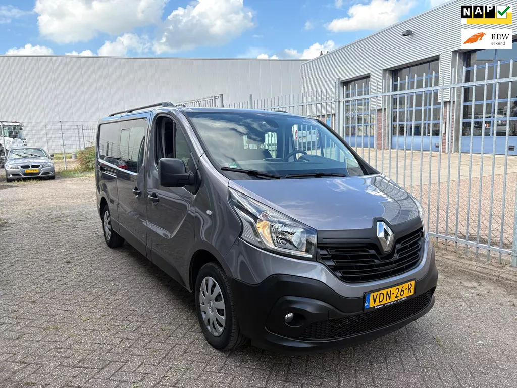 Renault Trafic 1.6 dCi T29 L2H1 DC Work Edition Energy|CAM|CRUISE|NAVI|