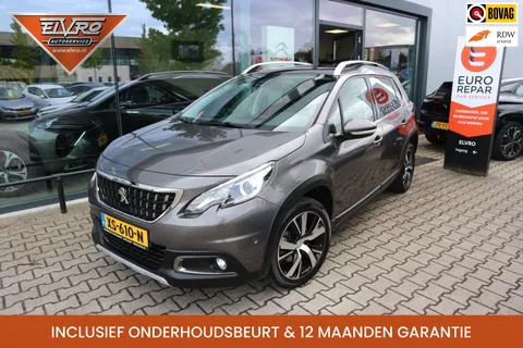 Peugeot 2008 1.2 PureTech Allure Pack Premium Plus 130PK NAVI LEDER PANORAMA CAMERA 17INCH RIJKLAARPRIJS!!