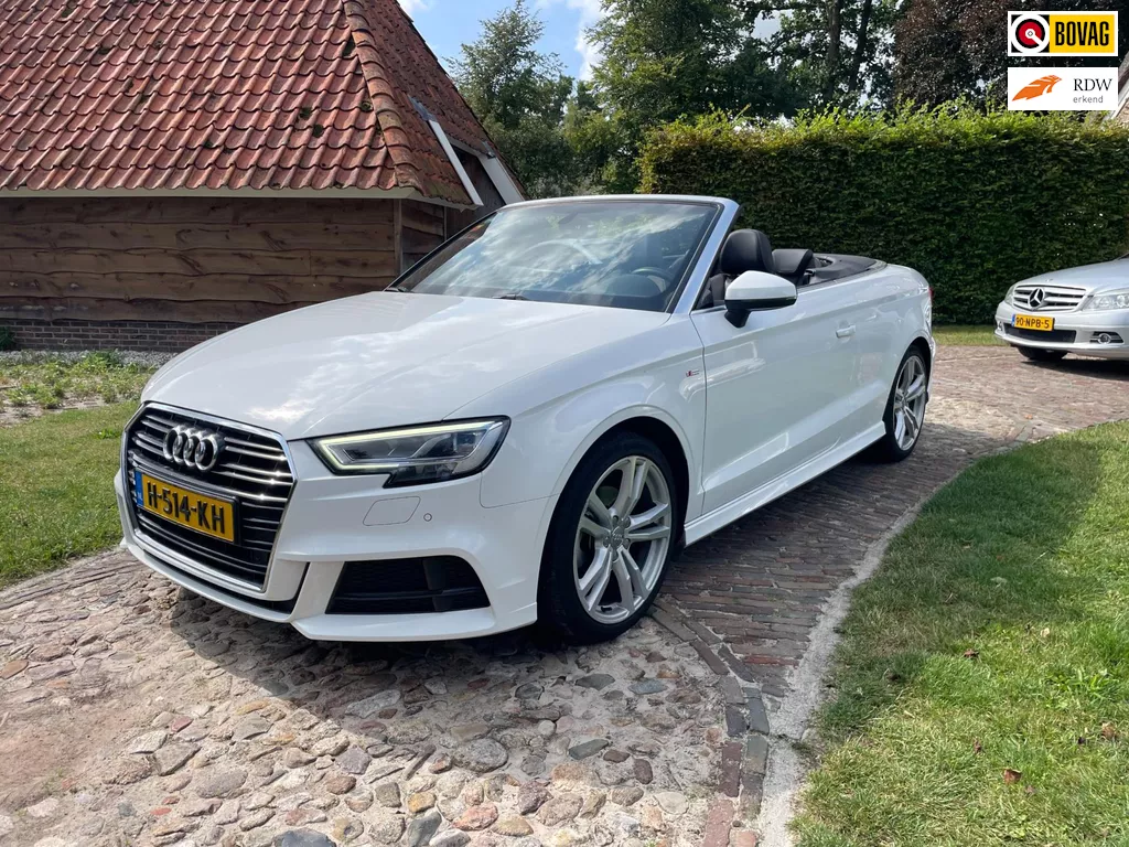 Audi A3 Cabriolet 35 TFSI CoD Sport S Line Edition-Navi-Matrix-Nek / stoel verw-
