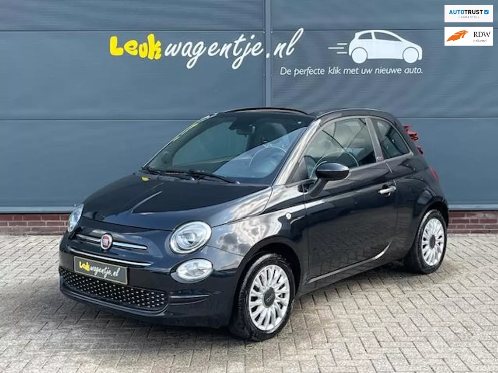 Fiat 500 C 1.0 Hybrid Lounge Cabrio *carplay *vijf beurten