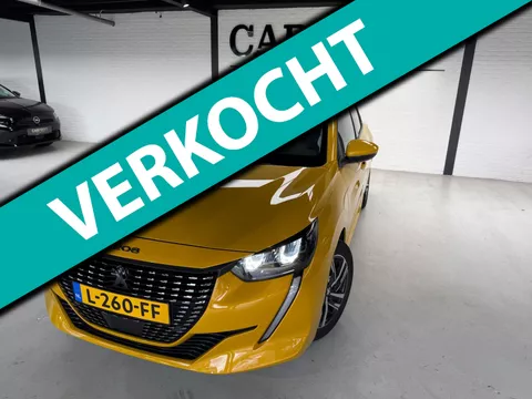 Peugeot 208 1.2 PureTech Allure Pack 2021 Automaat 101PK Camera Cruise LED Half Leer Deal O.H Orig NL