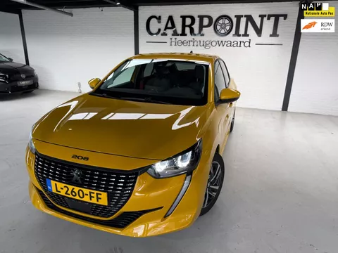 Peugeot 208 1.2 PureTech Allure Pack 2021 Automaat 101PK Camera Cruise LED Half Leer Deal O.H Orig NL