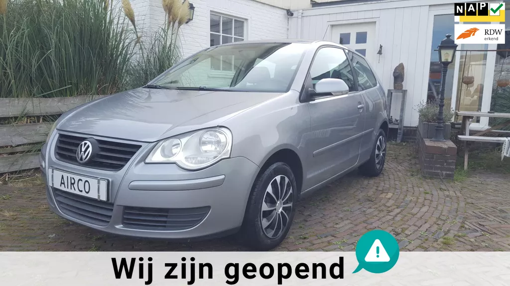 Volkswagen Polo 1.4-16V Optive Keurige en top onderhouden auto. Nieuwe distributie Juli 2024, APK tot 21-07-2026