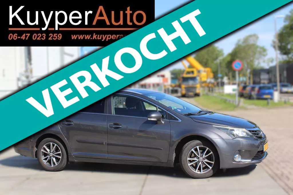 Toyota Avensis Wagon 1.8 VVTi Business navi camera trekhaak clima