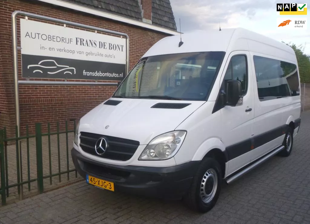 Mercedes-Benz Sprinter 313 2.2 CDI 366 AIRCO 9 PERSOONS ROLSTOEL € 6850 EX BTW NETTE BUS