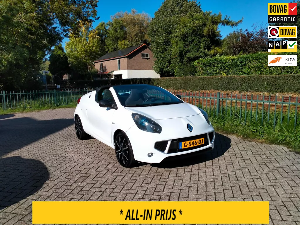 Renault Wind 1.2 TCE Dynamique airco Cruise Cabrio ALLINPRIJS