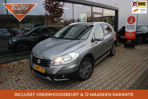 Suzuki SX4 S-Cross 1.6 Exclusive AUTOMAAT CRUISE CLIMA PDC V+A KEYLESS STOELVERW TREKHAAK RIJKLAARPRIJS!!