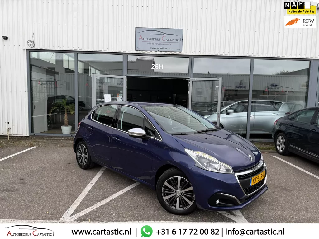 Peugeot 208 1.2 PureTech Allure NAVI | 110 PK | CLIMATE CONTROL | NIEUWE DISTRIBUTIE | ONDERHOUDSHISTORIE | NAP | APK |