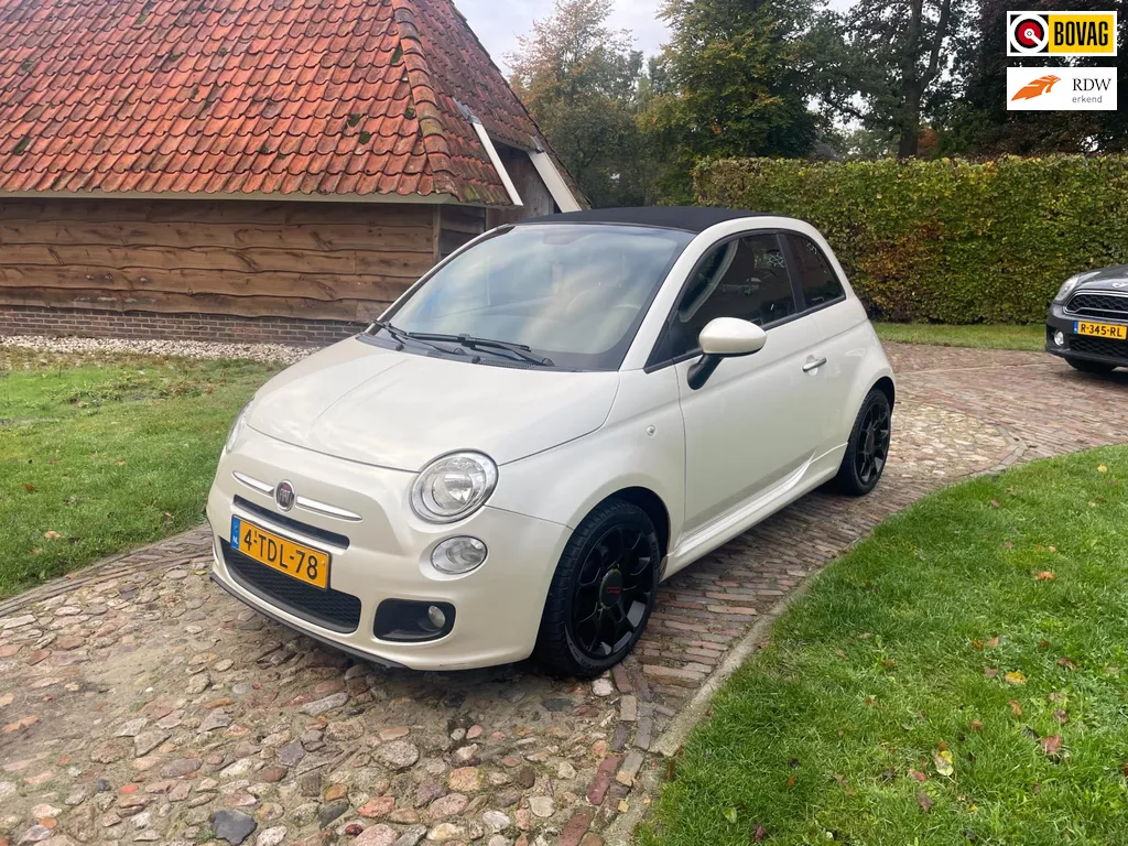 Fiat 500 C 0.9 TwinAir 500S-Airco-16"LMV-PDC-