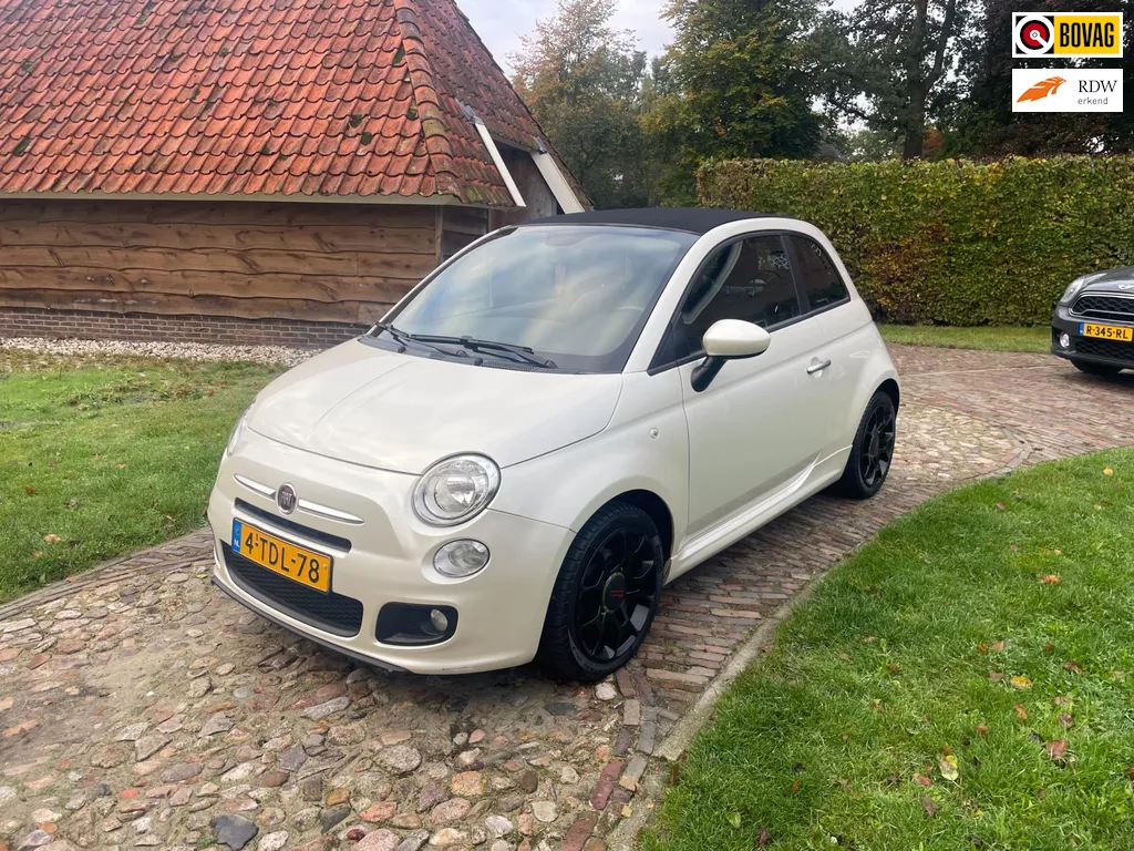Fiat 500 C 0.9 TwinAir 500S-Airco-16"LMV-PDC-