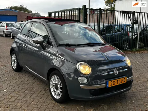 Fiat 500 C 1.2 Lounge Cabriolet airco elektrische ramen cv op afs