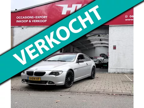 BMW 6-serie 645Ci S G3/LPG Pano|Led |Aplina | Leder